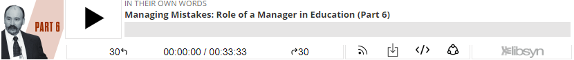 managing mistakes